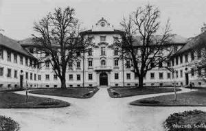 Schloss Wurzach, an imposing German schloss which housed many Channel Island internees