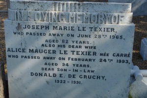 Le Texier - St Ouen parish cemetery