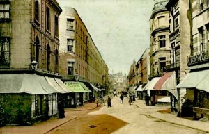 Halket Place photographed by George Allix