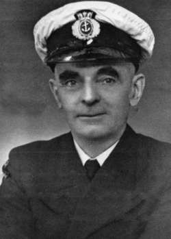 Herbert (Bert) John Pallot (1882-1964) Emigrant to Alberta, in his Second World War Canadian Merchant Navy uniform