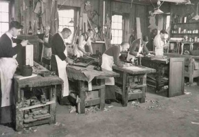 The furniture workshop in 1948