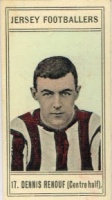 Dennis Renouf, Wanderers footballer in 1908
