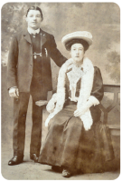 Maude Ruth Gallie and her husband George Thomas Le Cocq