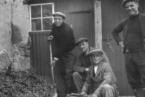 Growing potatoes in 1936