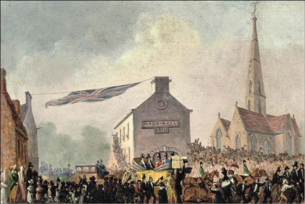 Visiting St Peter during the island tour