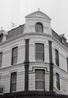 The Yankee on the corner of Bath Street and Minden Place. It opened as the Great American Disaster but was forced to abandon this name already registered in a USA chain. It changed to Yankee Catastrophe and then simply Yankee. After it closed it was replaced by Mino's restaurant, named after its Italian founder. He died young but the restaurant remained in business until 2025