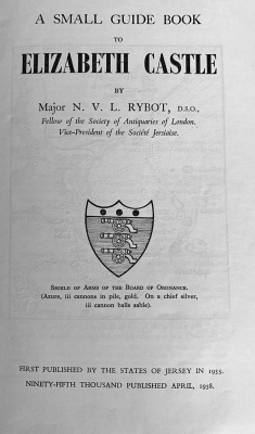 written by Major Norman Rybot it indicates the large numbers of visitors to the castle over the years