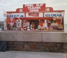 This beach kiosk was between First Tower and Millbrook