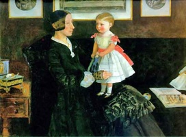 Mrs James Wyatt and Sarah