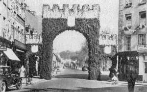 The jubilee arch in York Street