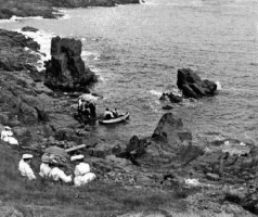 Baie a Sablon near La Corbiere