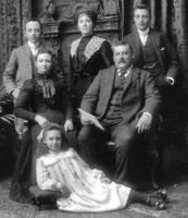 A Malzard family portrait by Clarence Philip Ouless