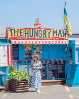The Hungry Man at Rozel, the only eaterie left there