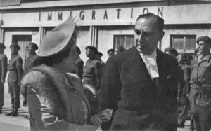 The Queen and Bailiff Alexander Coutanche