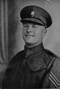 Winter Chevalier de Gruchy (1917-1994), one of the Liberators of Jersey on HMS Beagle (Force 135) on 9 May 1945 later Constable of St Martin (The family of the late Winter de Gruchy)