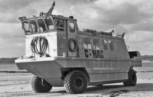 Amphibious vehicle at West Park