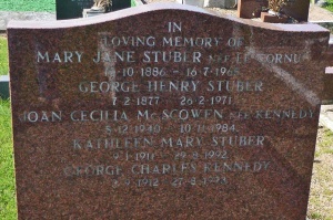 McScowen - St Ouen parish cemetery