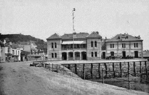 The Terminus Hotel in 1872 photographed by Ernest Baudoux