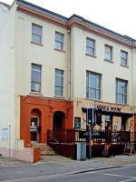 The old Bath Hotel, this building was demolished in 2021