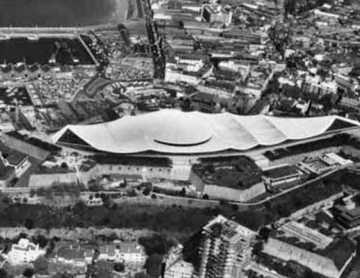 The finished roof in 1974