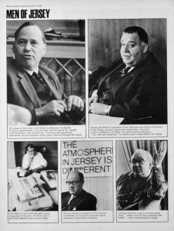 'Men of Jersey' in 1968 from the Illustrated London News