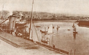 The harbour in 1893
