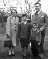 Alfred Bowden and Margaret, nee Knox, John and Peter