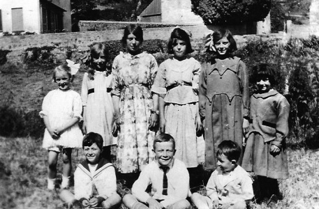 Canivet and Hamel children in about 1920