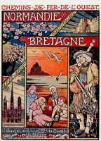 A French railway poster advertising excursions to Jersey