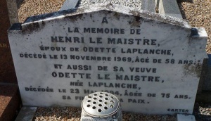 Laplanche - St Ouen parish cemetery