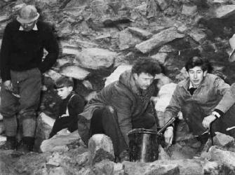 As an archaeology student Prince Charles visited Jersey in 1968 to participate in a dig at La Cotte de St Brelade