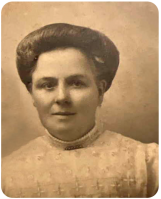 Mary Jane Gibaut (1869-1946), daughter of Elie and Mary, nee Le Quesne, and wife of John Albert Le Bellier (1873-1940)