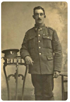 Corporal Henry John Quenault, MM, of the Royal Munster Fusiliers, returned to Jersey on leave in April 1918, the first time he had been there for 15 years. He had been awarded the Military Medal for saving the lives of five comrades who were wounded and in difficulty in the water during the landing at the Dardanelles in 1915. He had previously served in India. Born in St Helier in 1885, he was the son of Elias Philip Quenault and Louisa Emily, nee Surcouf