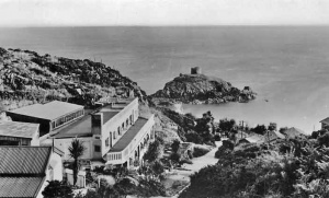 The village on a Tuck postcard