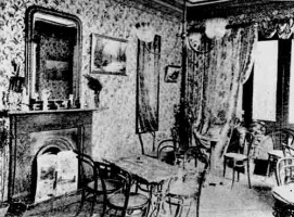 White's Bakery tearoom at 39 Bath Street in 1895