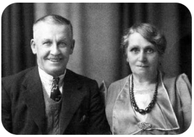 Mary Jane Mills and her husband Robert Parker