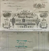 A receipted 1937 account