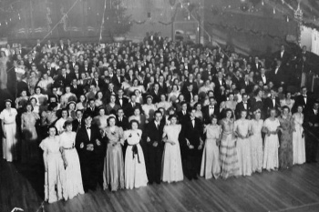 A flapper dance at the Pavilion between the world wars