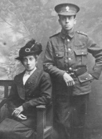 Lydia Rebecca Gasnier with son Sydney in 1915