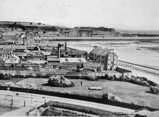Another picture taken not long after showing the Triangle Park laid out in the 1880s
