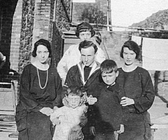Gautier family in Jersey in 1924