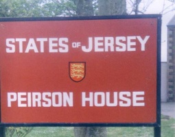 'Peirson House' the fictional name for the headquarters of the Bureau des Etrangers, based at Haut de la Garenne