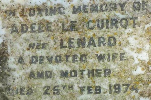 Lenard - St John’s Church cemetery