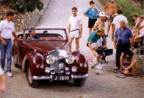 BBC Production Crew filming at Portelet House