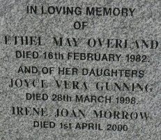 Morrow - St John’s Church cemetery