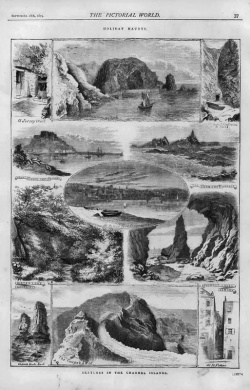 Sketches of the Channel Islands from Pictorial World in 1875