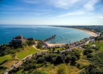 A view from a drone by Chris Brookes