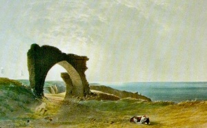 Grosnez painted by Jean Le Capelain