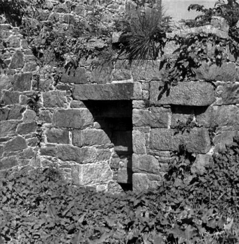 The property's lime kiln