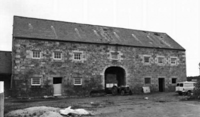 The barn which has now been converted into a separate dwelling